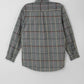 Men Grey Checkered Casual Shirt - Grey Checkered