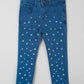 Little Girls' Straight Fit Denim Jeans - Light Blue
