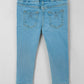 Little Girls' Straight Fit Denim Jeans - Light Blue