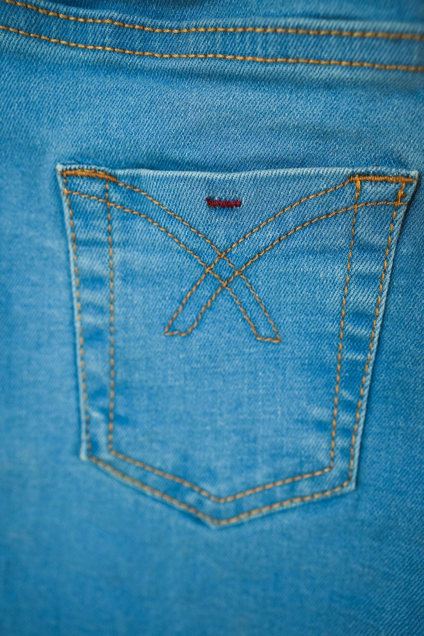 Little Girls' Straight Fit Denim Jeans - Light Blue