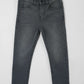 Boys' Straight Fit Denim Jeans- Grey