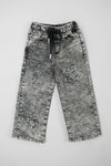Little Girls' Straight Fit Denim Jeans - Grey