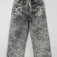 Little Girls' Straight Fit Denim Jeans - Grey