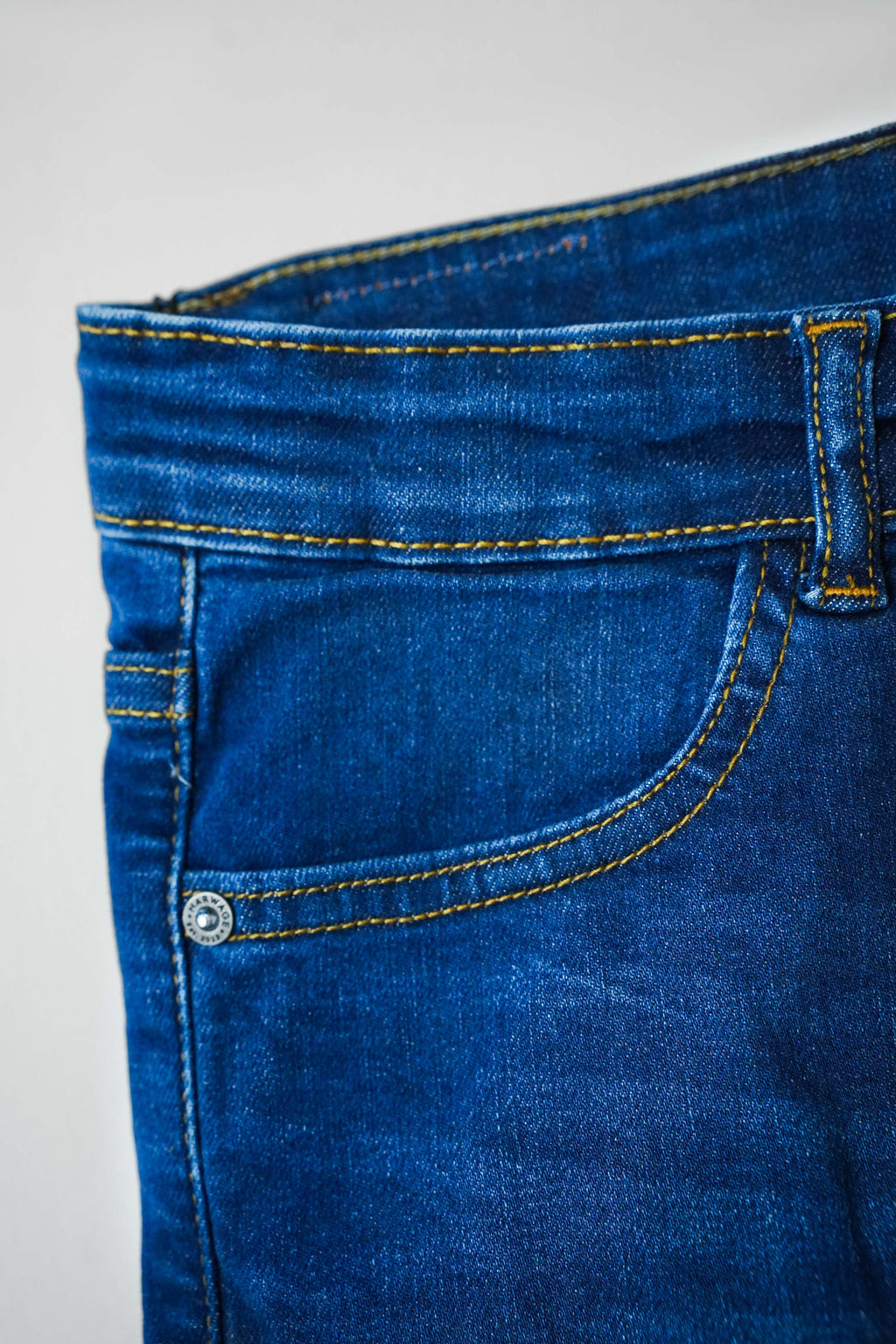 Boys' Straight Fit Denim Jeans-mid-blue