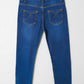 Boys' Straight Fit Denim Jeans-mid-blue