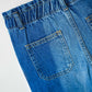 Girls' Wide Leg Denim Jeans - multi