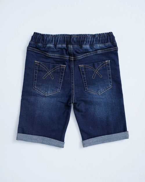 Dark Blue Classic Cut Shorts