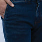Dark blue chino denim jeans