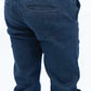 Dark blue slim chino jeans