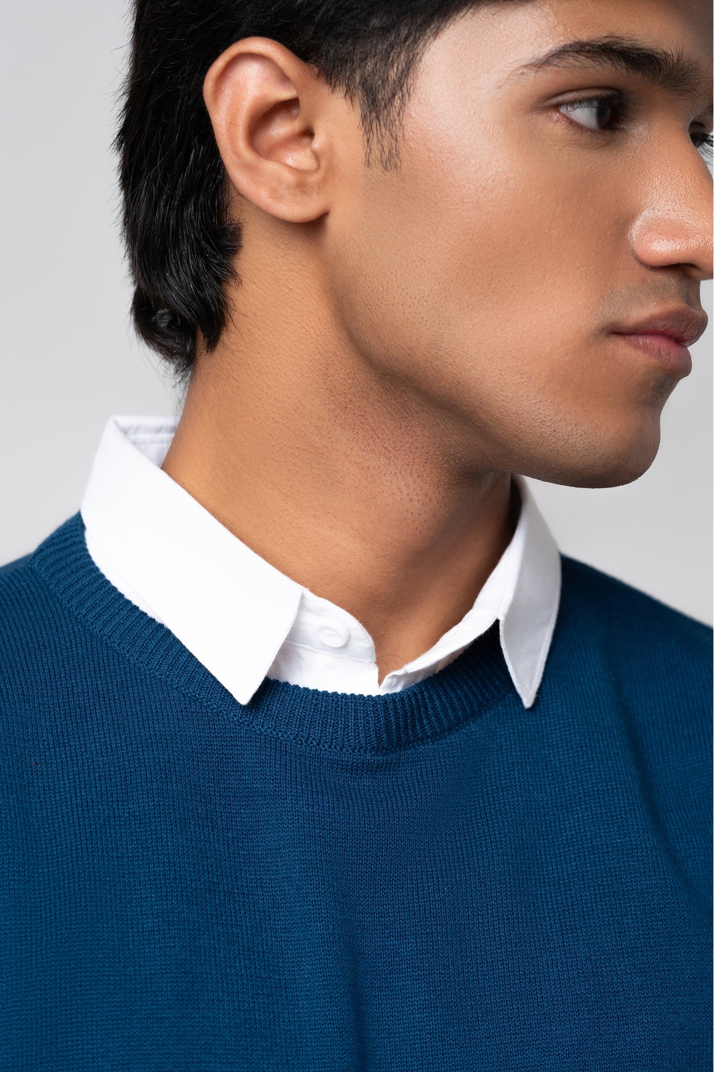 Men’s Crew Neck Sweater - Navy