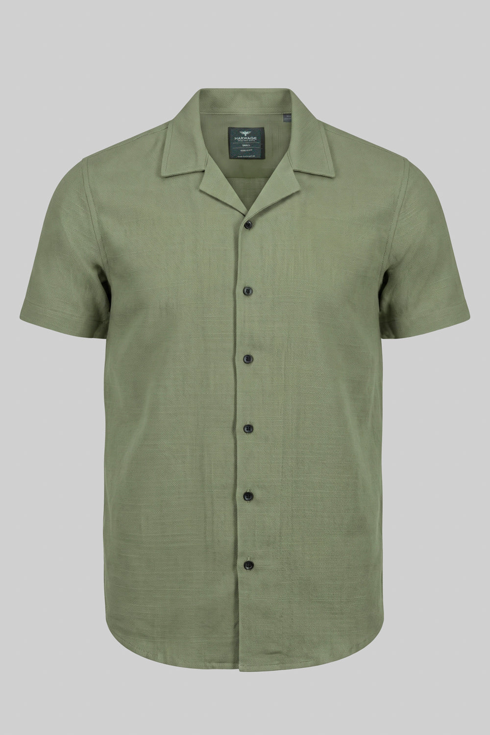 Men Resort Collar Shirt- Olive