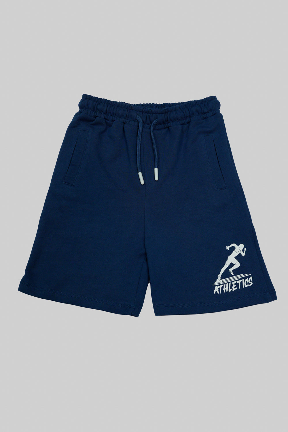Little Kids Boys knit Wear Short - Ensign Blue