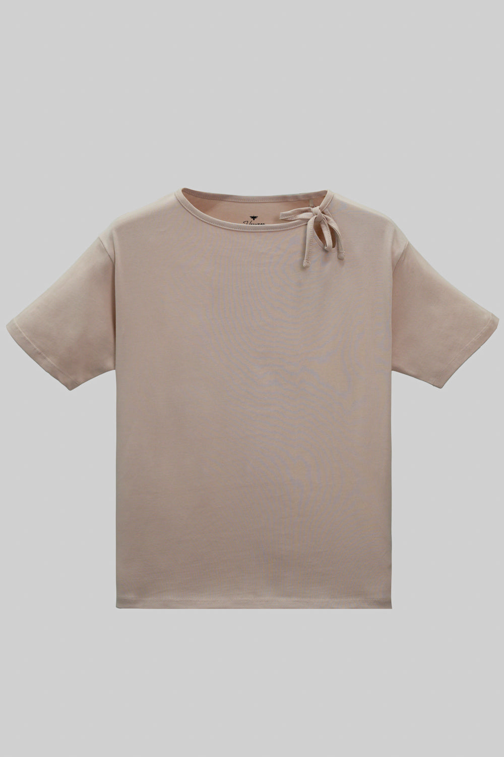 Women  Plain T- Shirt- Rose Dust
