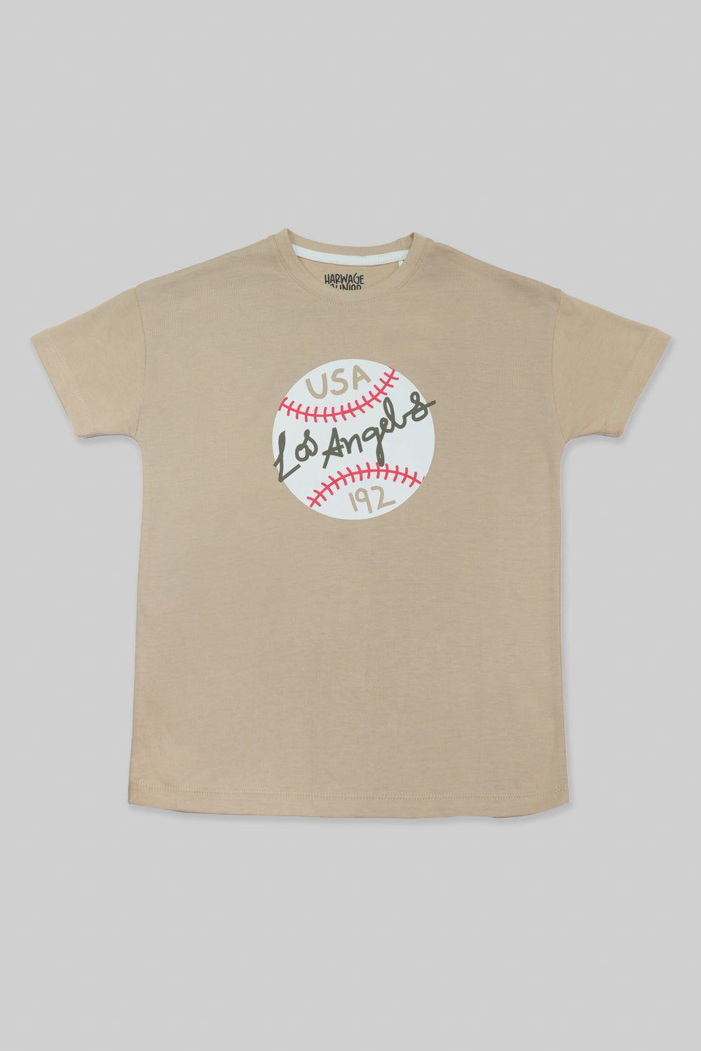 Junior Kids Pack of Two T-Shirt – Sky blue and beige