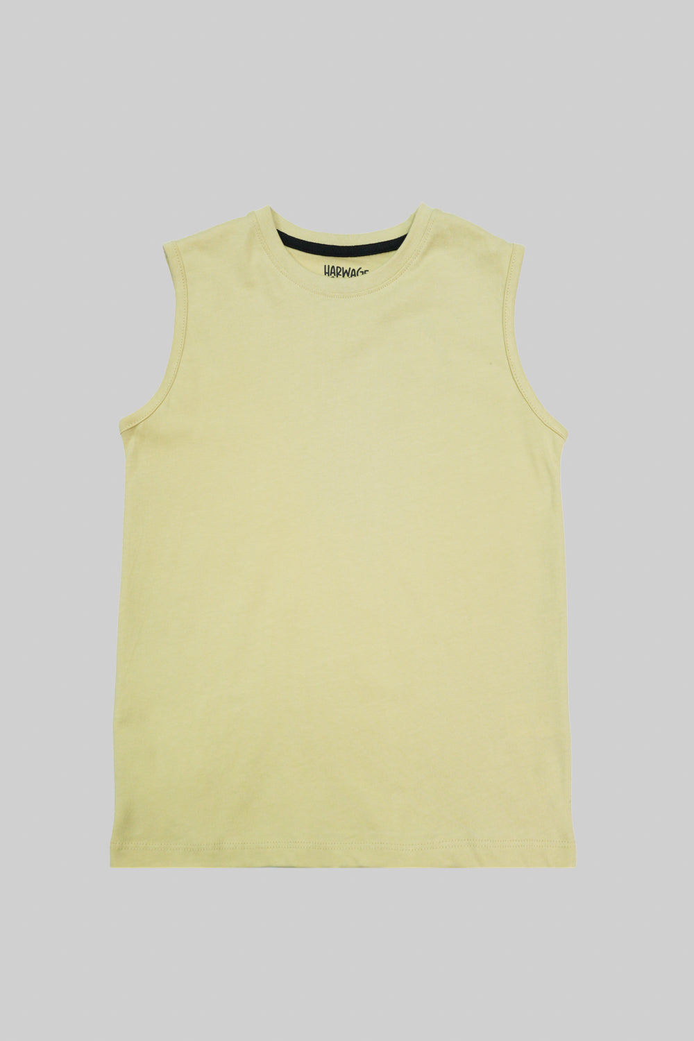 Junior Kids Sleeveless  Vest-Italian Straw