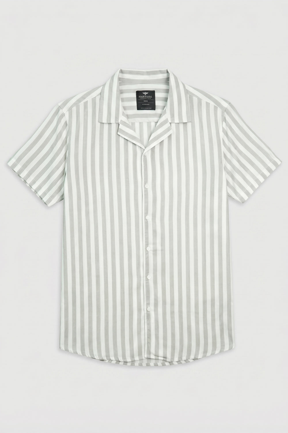 Men Resort Collar Shirt - Mint Green