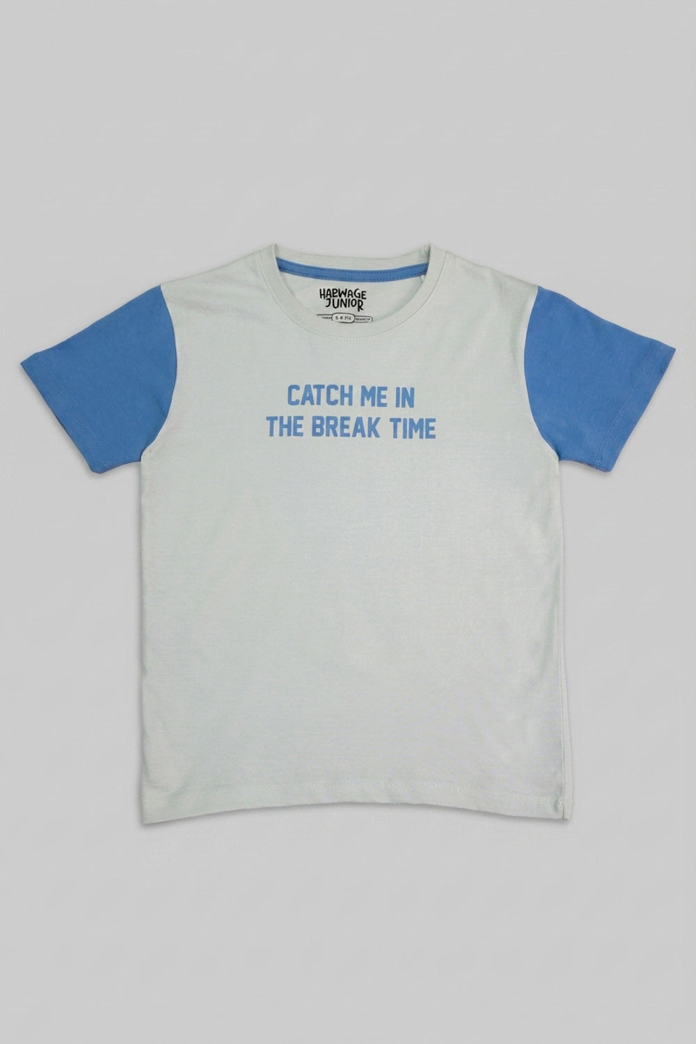 Little Kids Round Neck T-Shirt – Bit of Blue