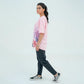 Women Graphic Oversized T-Shirt – Pink - Harwage