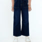 Girl Basic Straight Fit - Dark Blue