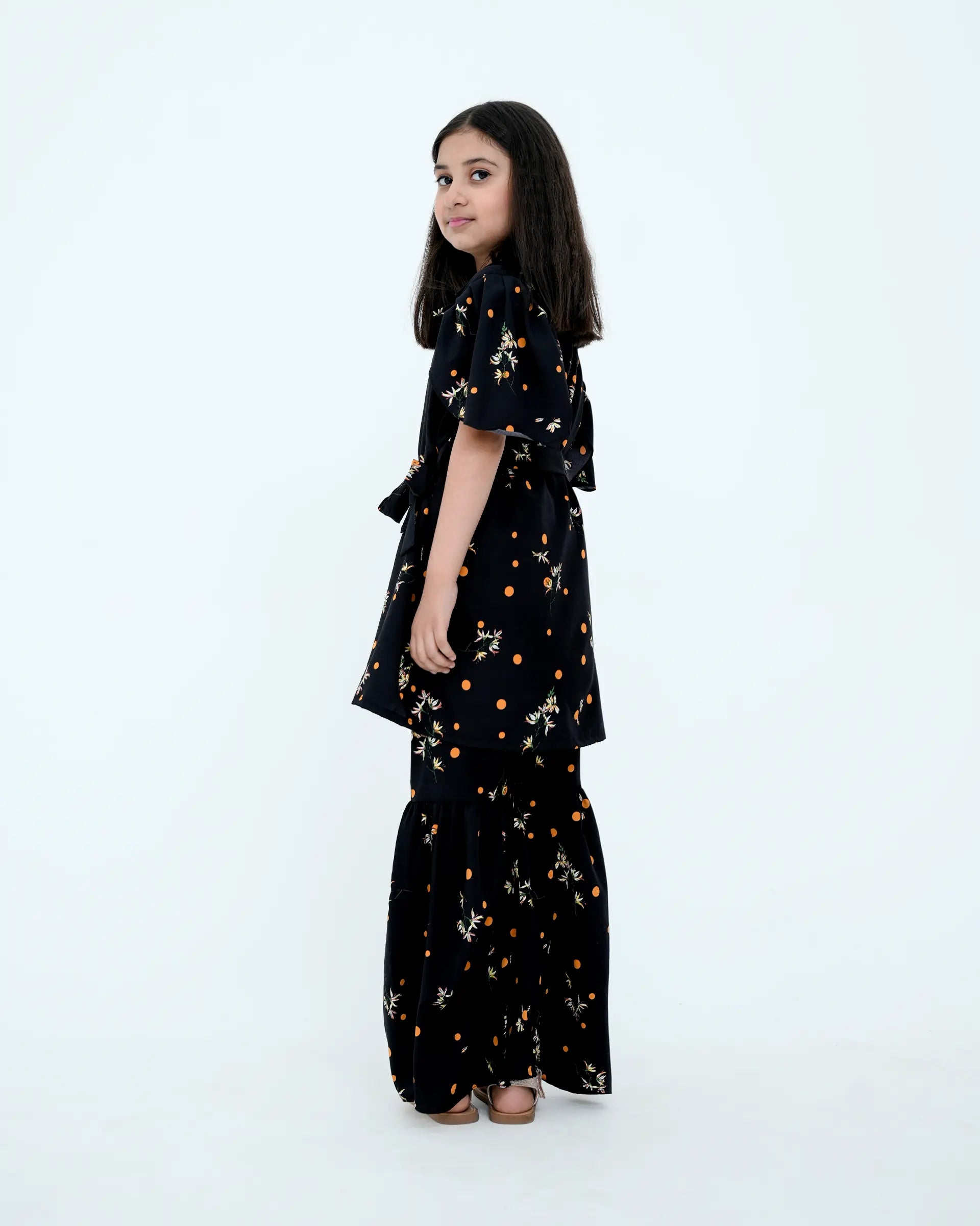 Girl Co-Ord Set - Black