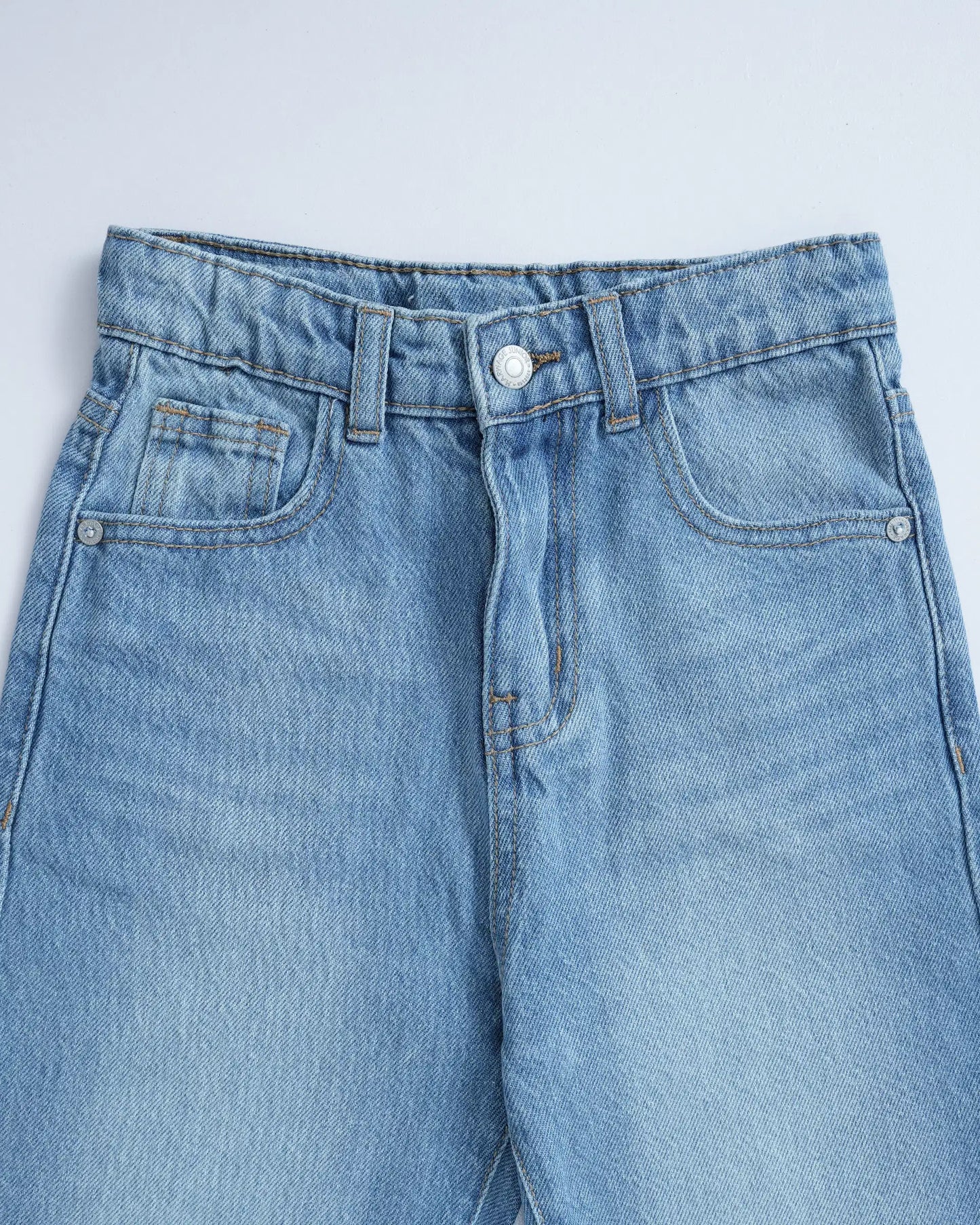 Girl Flex Straight - Mid Blue