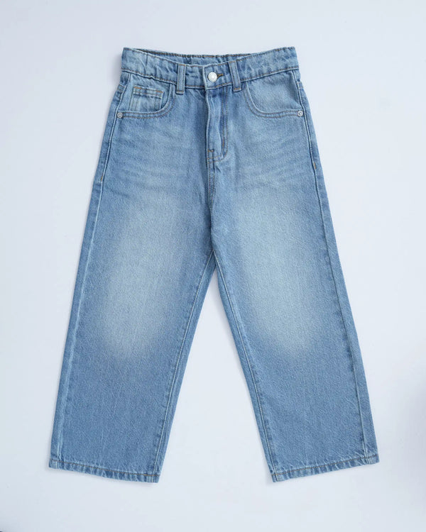 Girl Flex Straight - Mid Blue
