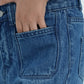 Girls Straight Fit - Mid Blue