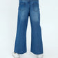 Girls Straight Fit - Mid Blue