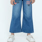 Girls Straight Fit - Mid Blue