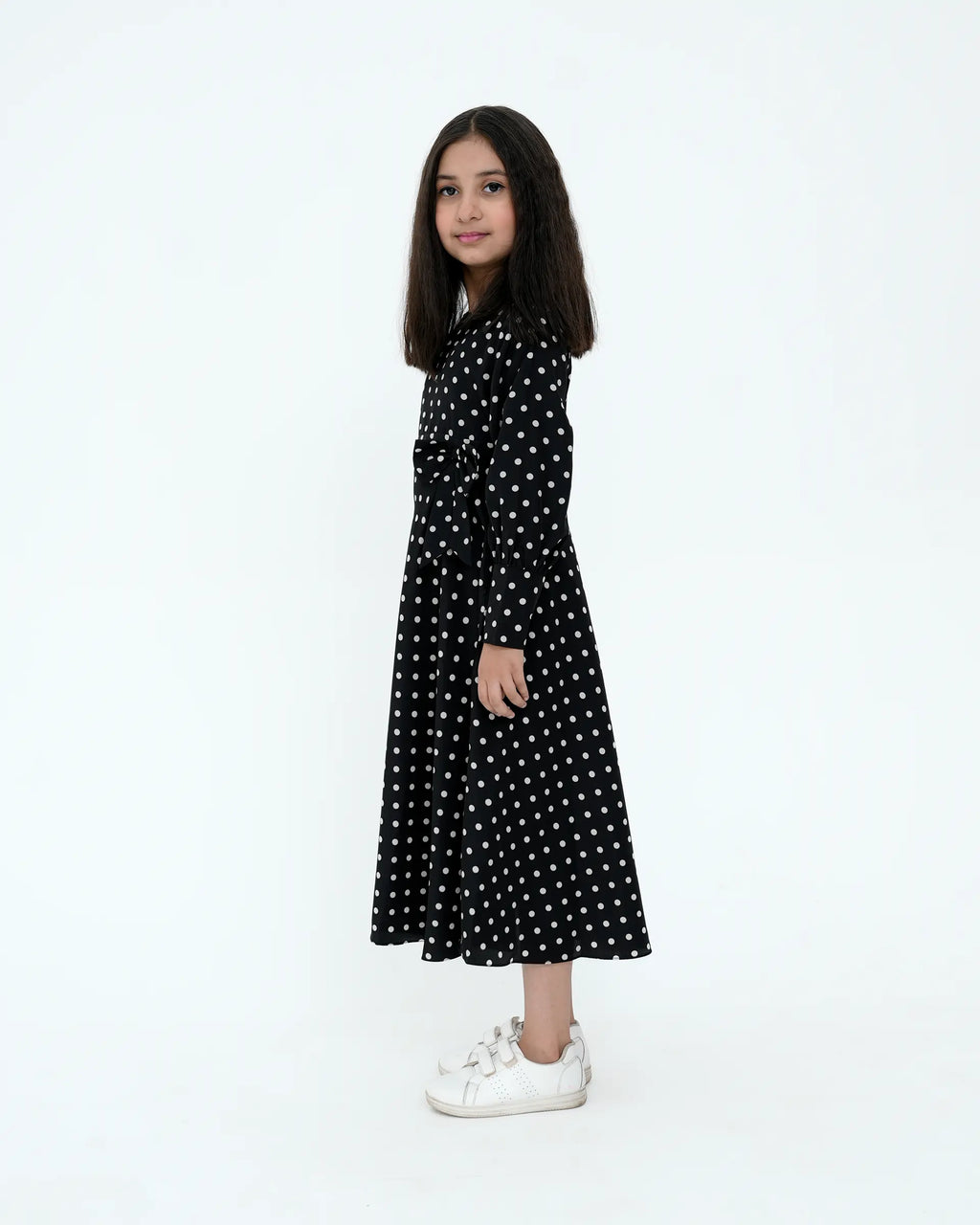 Girls’ Black Maxi Dress