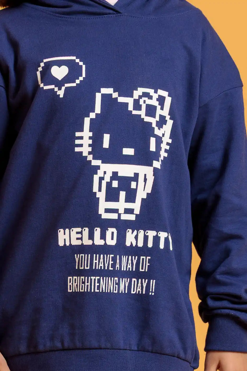 Girls' beacon blue two-piece outfit