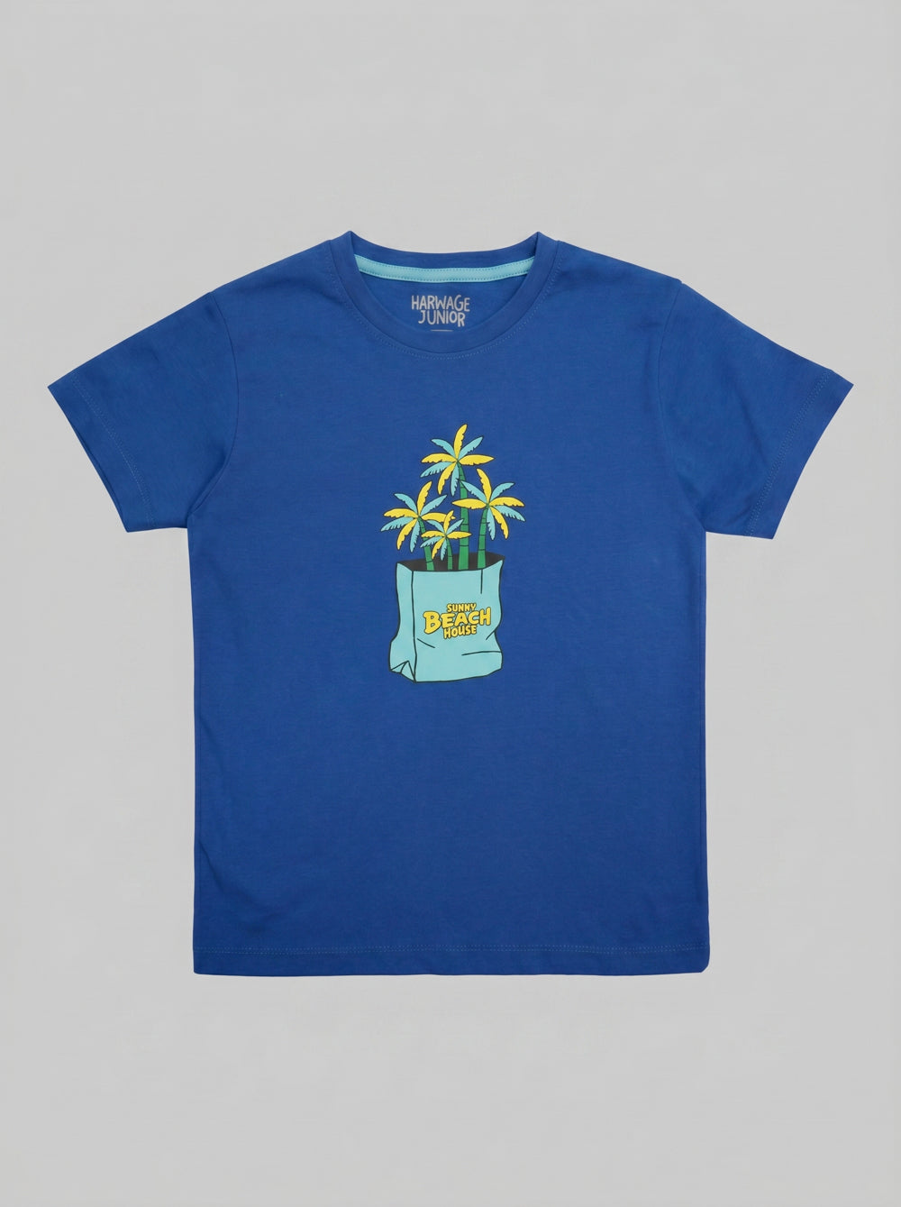 Essential Little Boys T-shirt – Orange & Blue