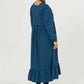 Imperial Blue Full Length Dress