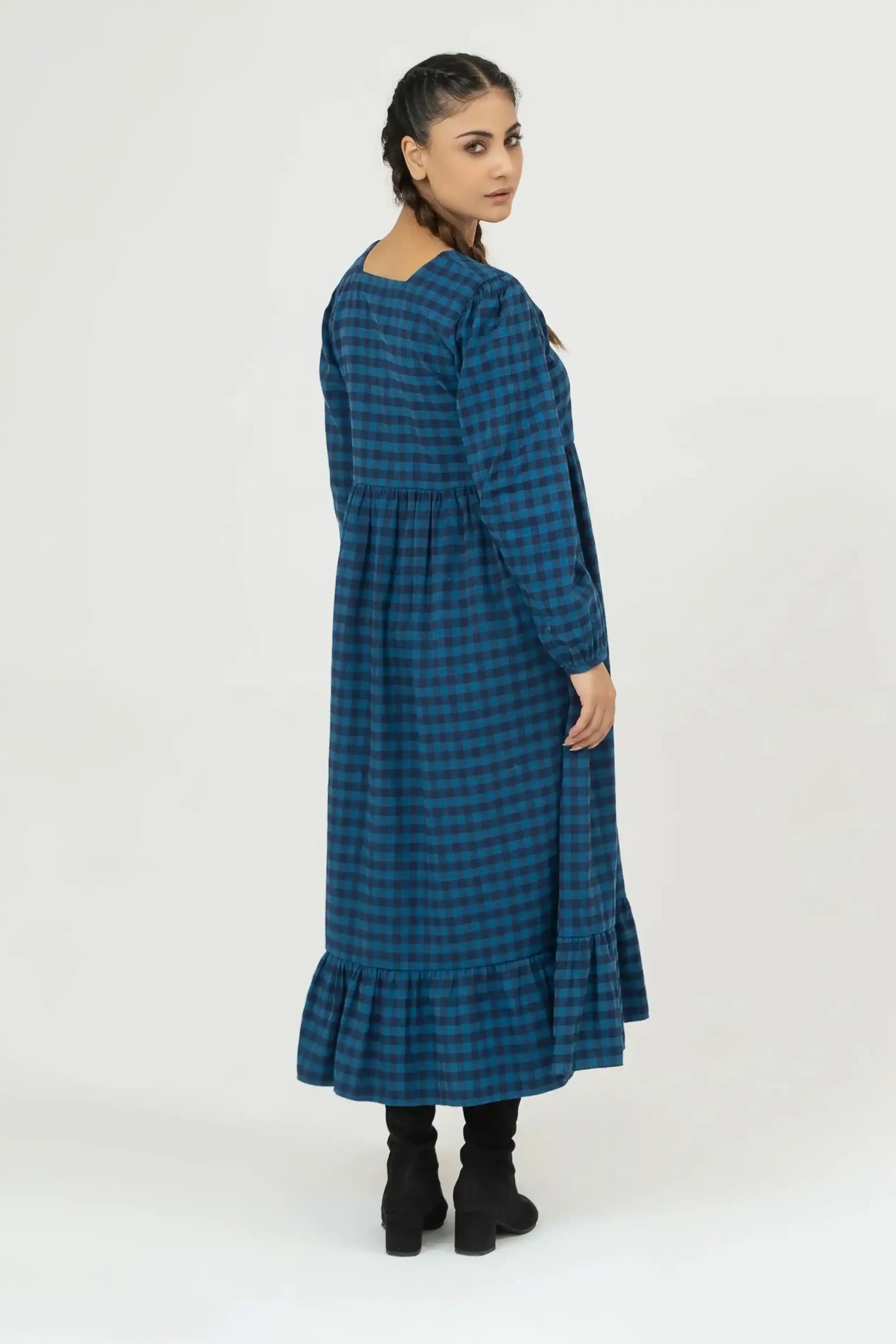Imperial Blue Full Length Dress