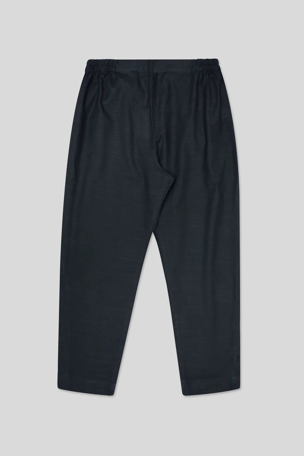 Jet black cigarette pants