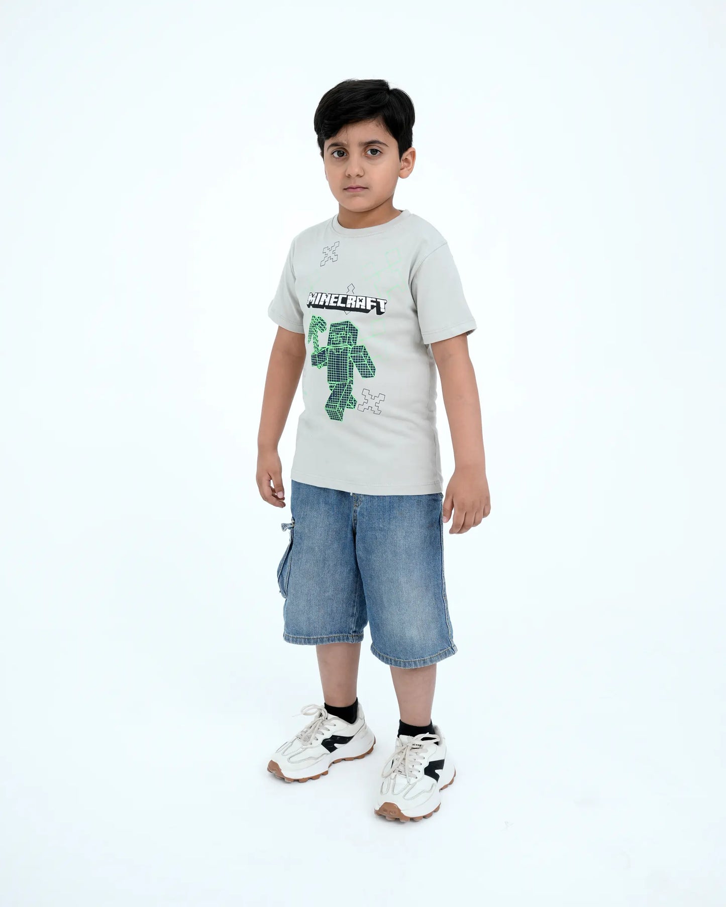Junior Graphic T Shirts - Oyster Mushroom
