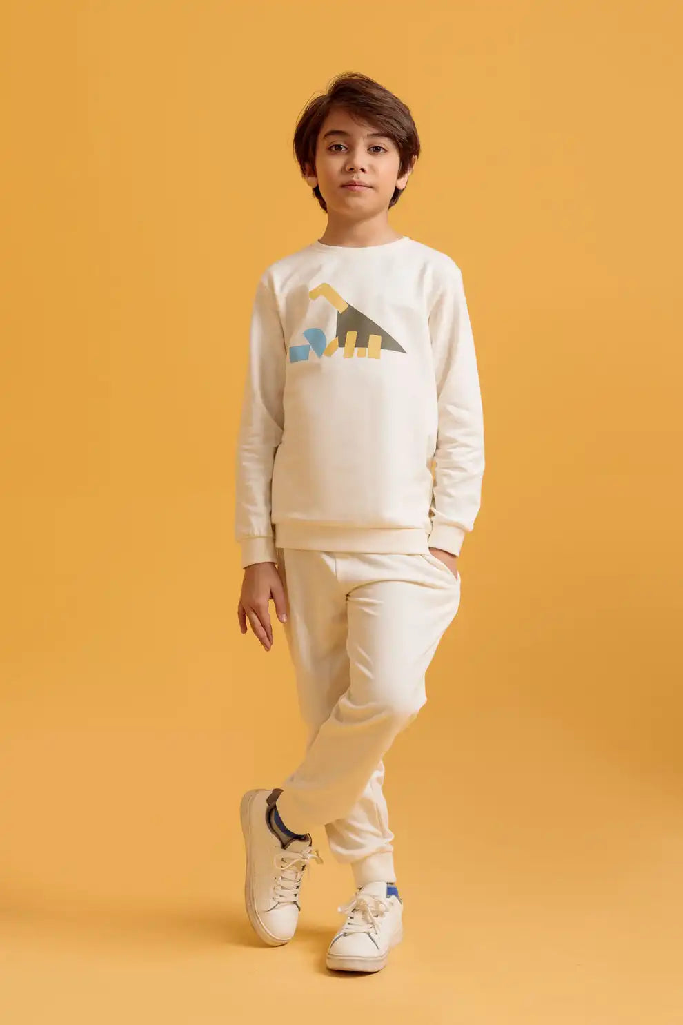 Junior Boys’ Pristine Two-Piece Outfit