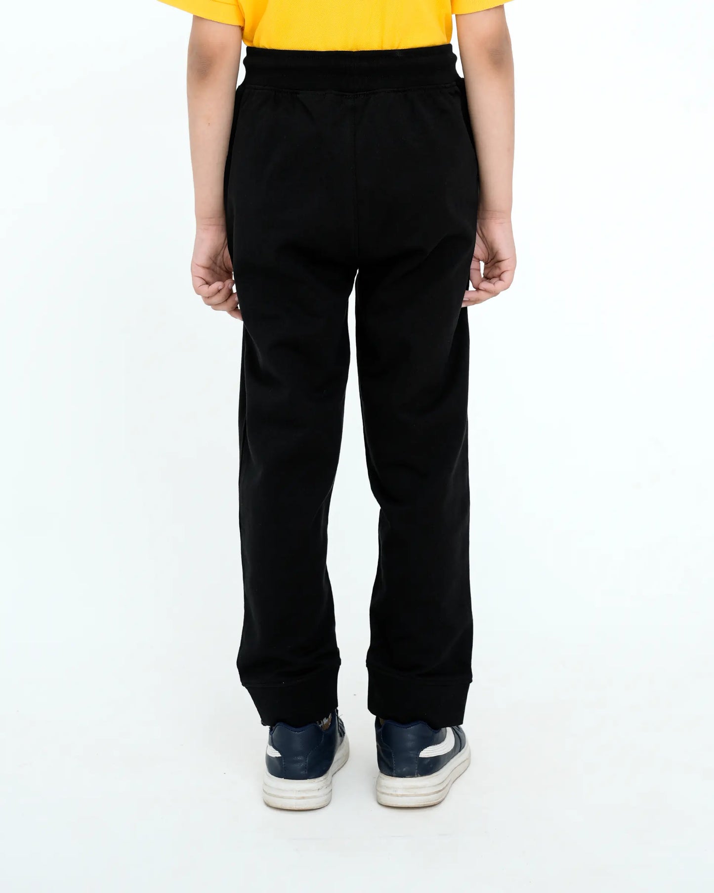 Juniors Regular Fit Trousers - Black