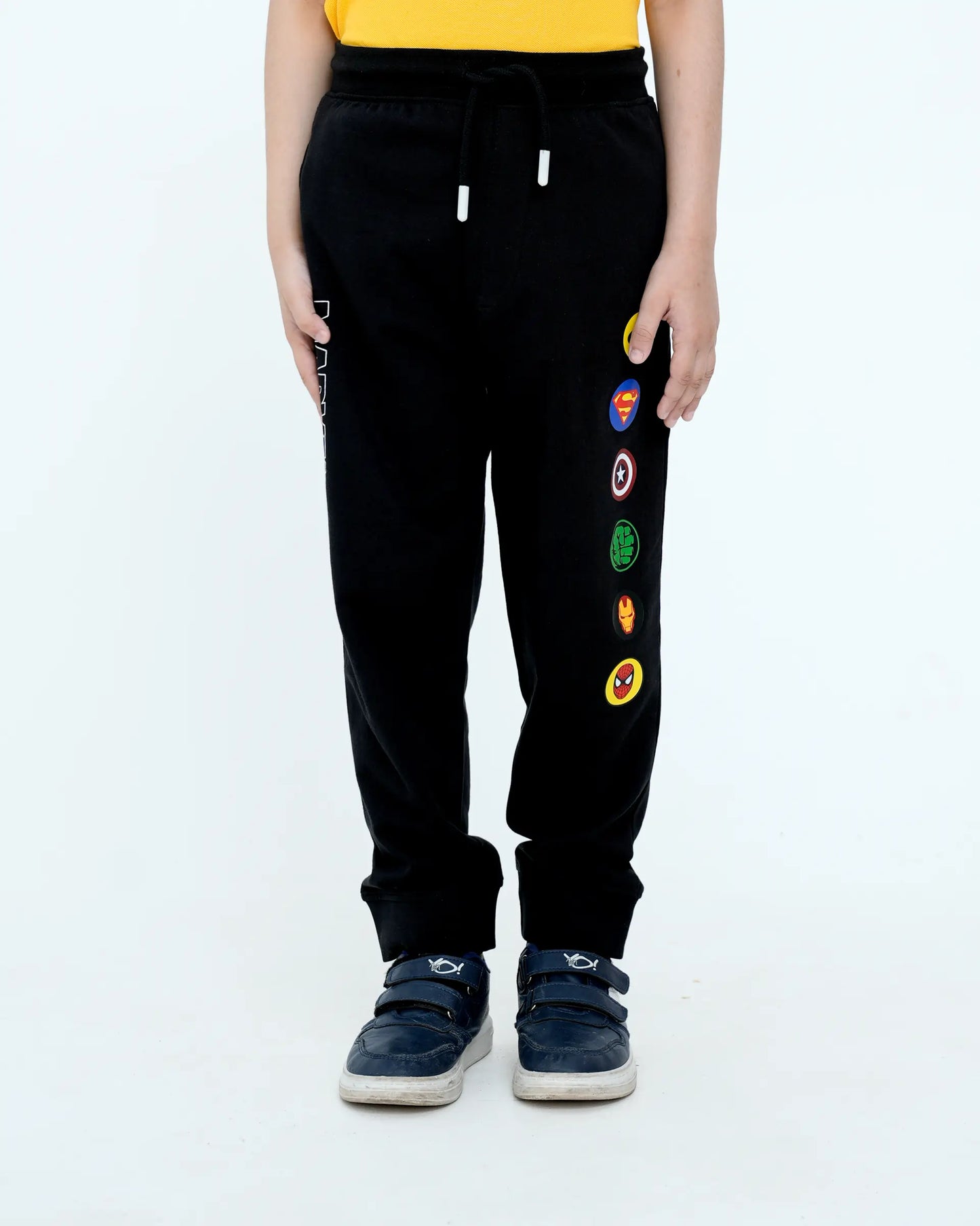 Kids Regular Fit Trouser - Black