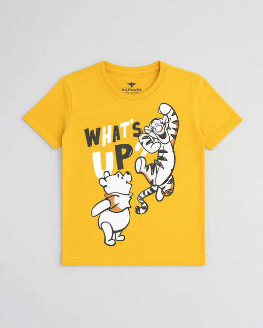 Kids Basic Graphic T-Shirt – Lemon Chrome