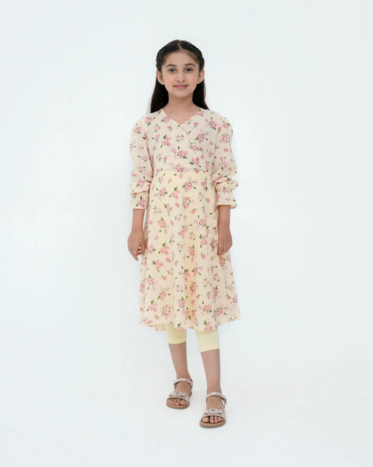 Little Maxi Dress - Peach