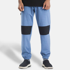 Men Basic Trousers with Contrast Trim - 3 Colors