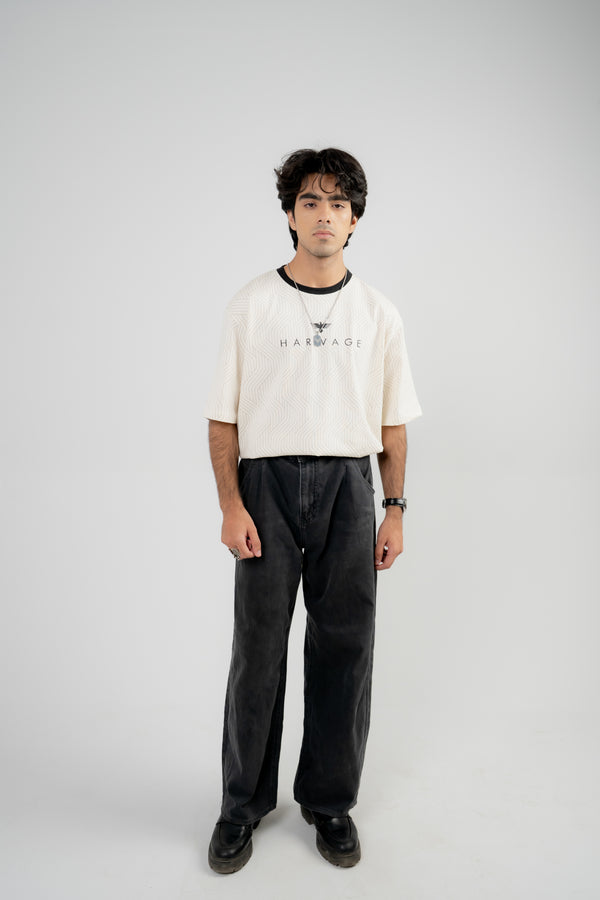 Men's Oversized T-Shirt – Oatmeal