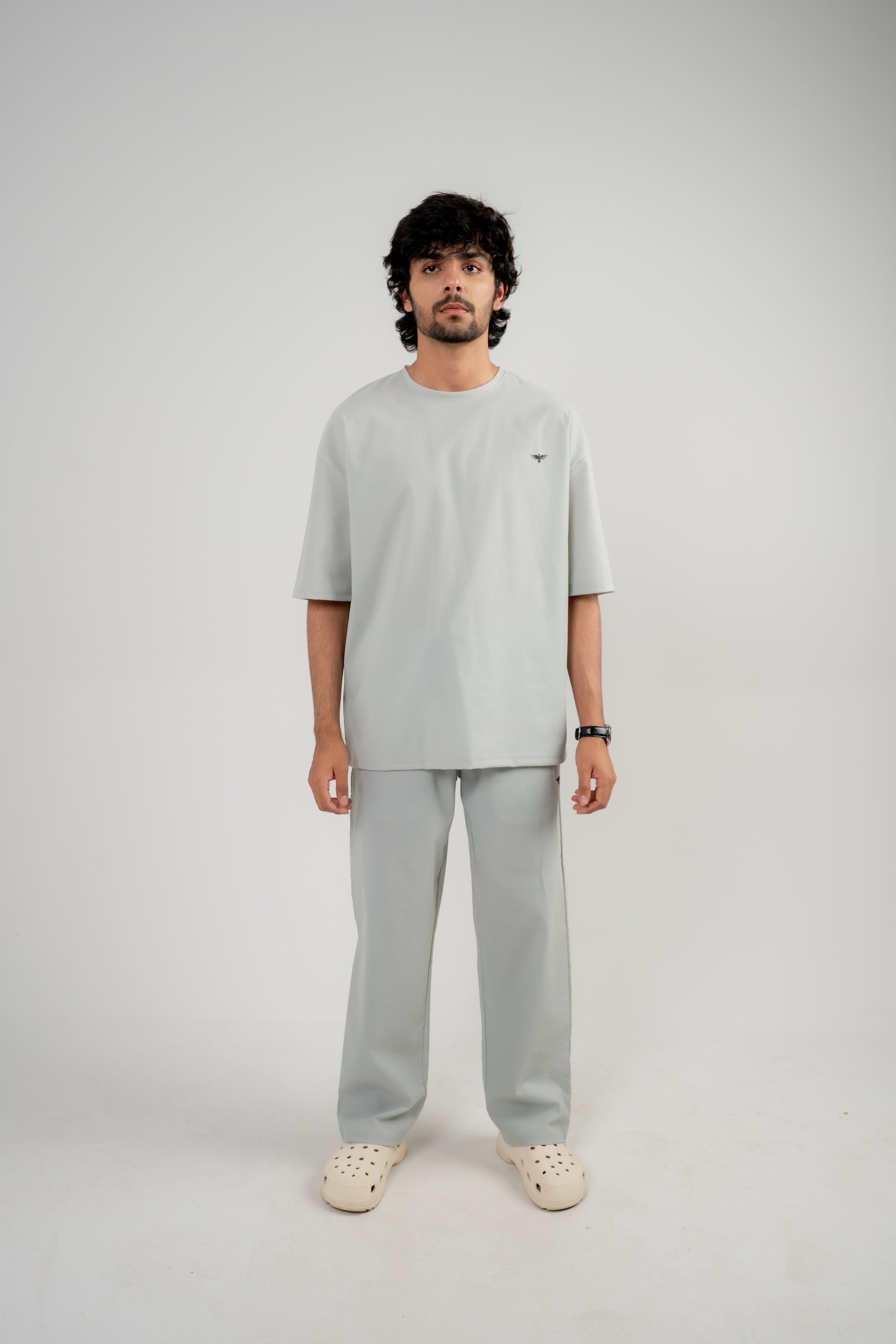Men's Oversized T-Shirt – Light Grey