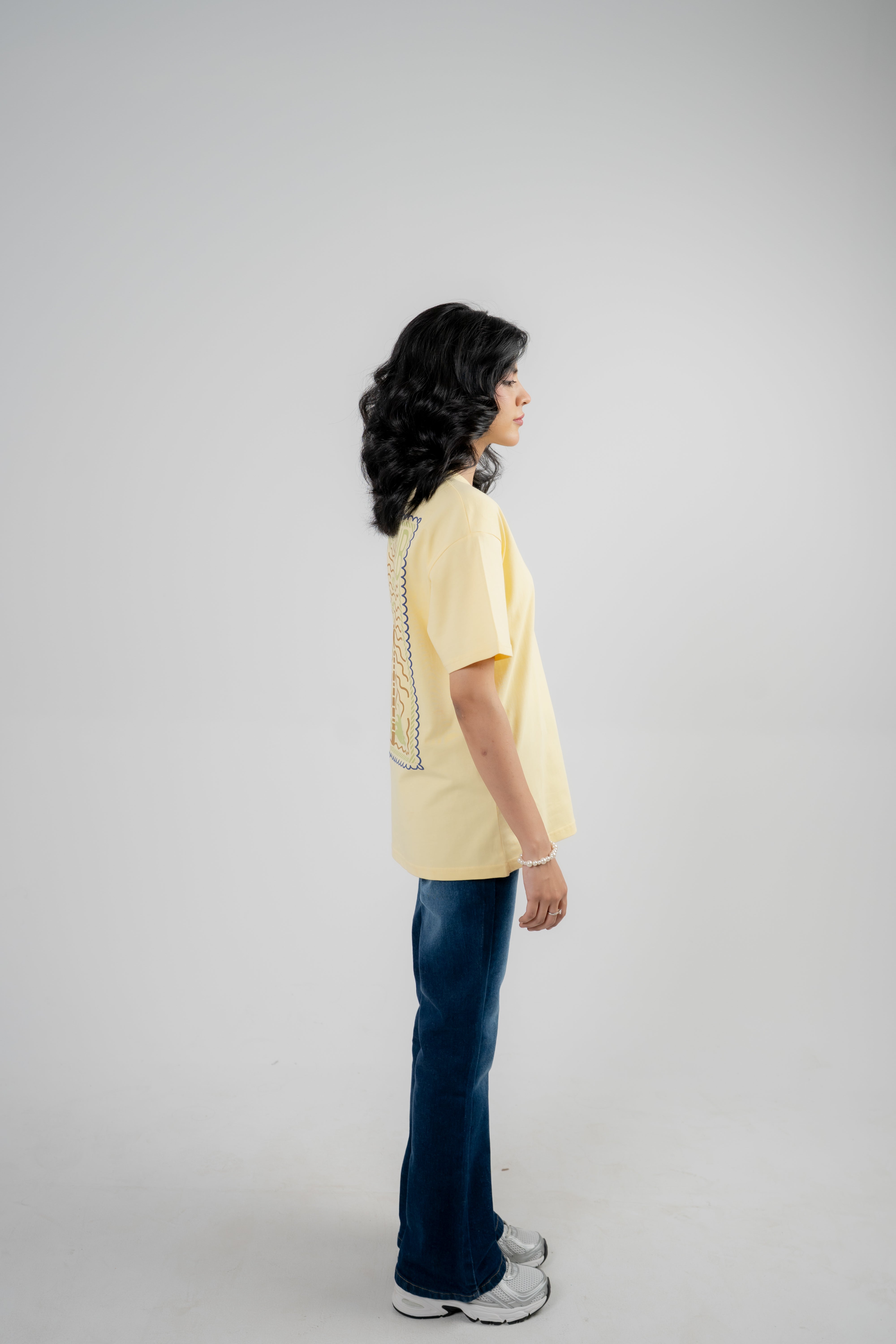 Women's Oversized T-Shirt – Double Cream