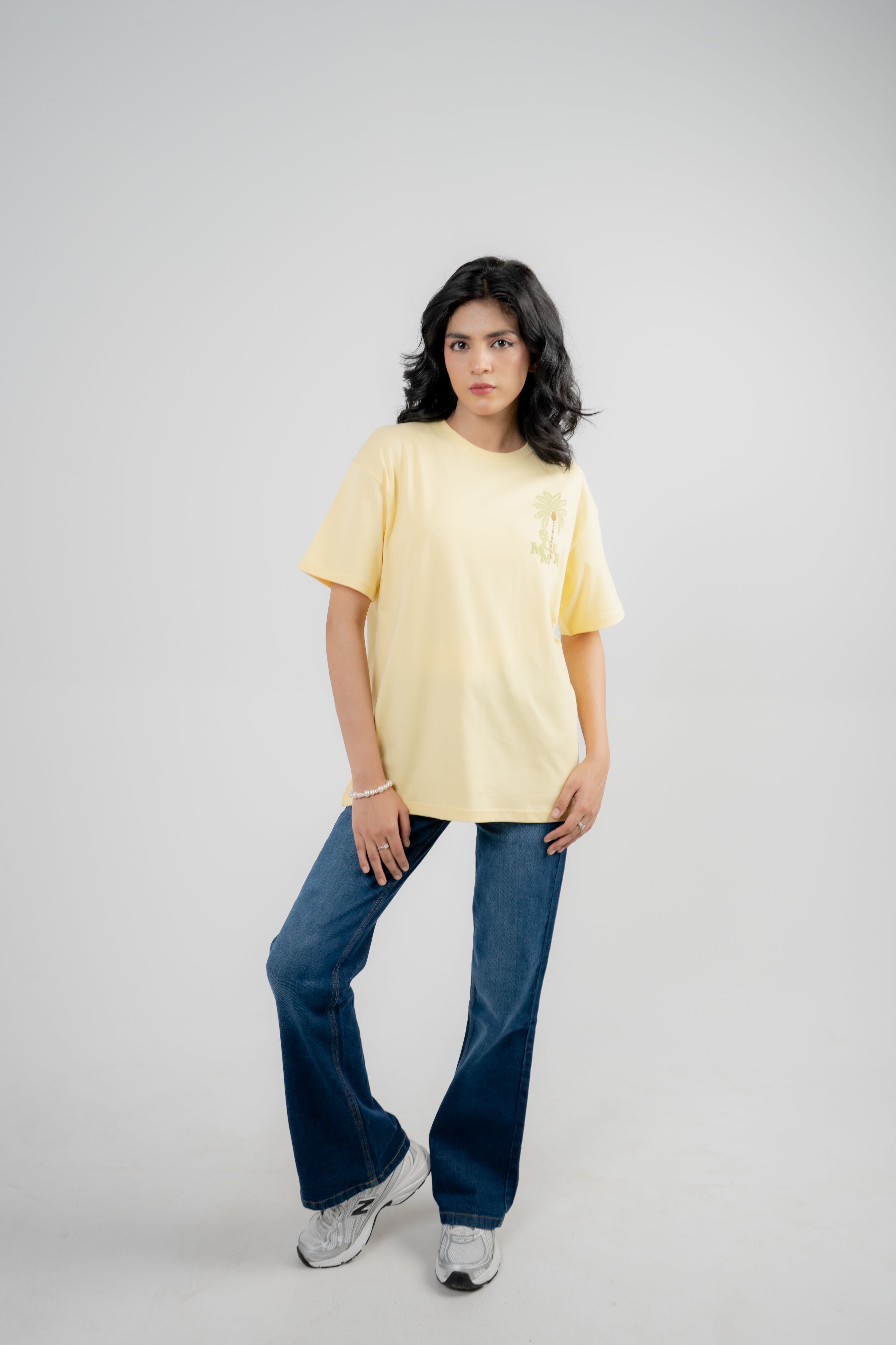 Women's Oversized T-Shirt – Double Cream