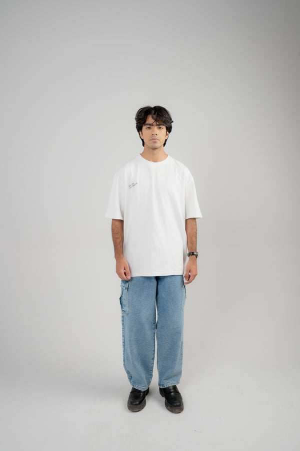 Men's Classic Oversized T-Shirt – White