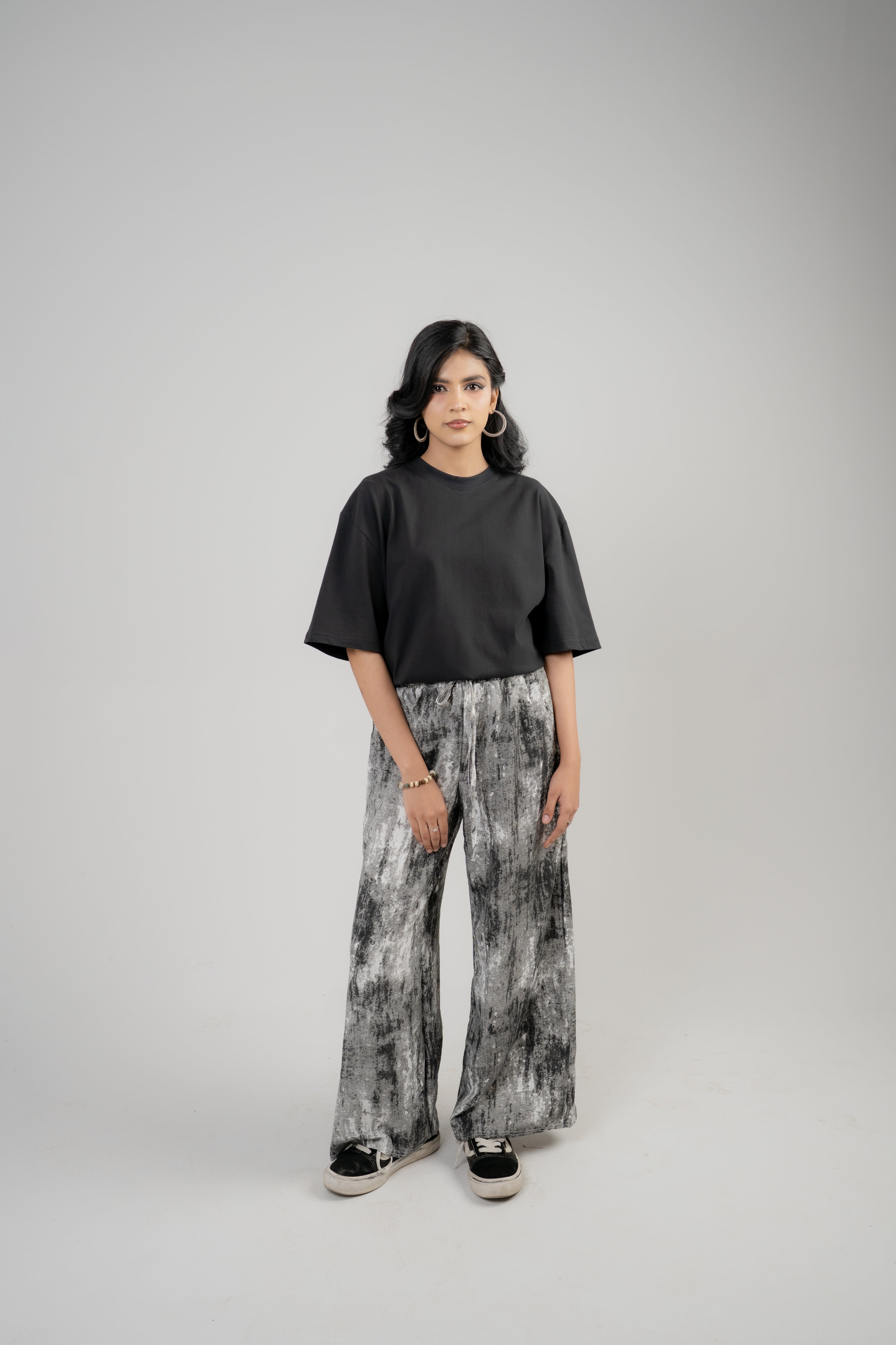 Women's Trouser – Grey & Black