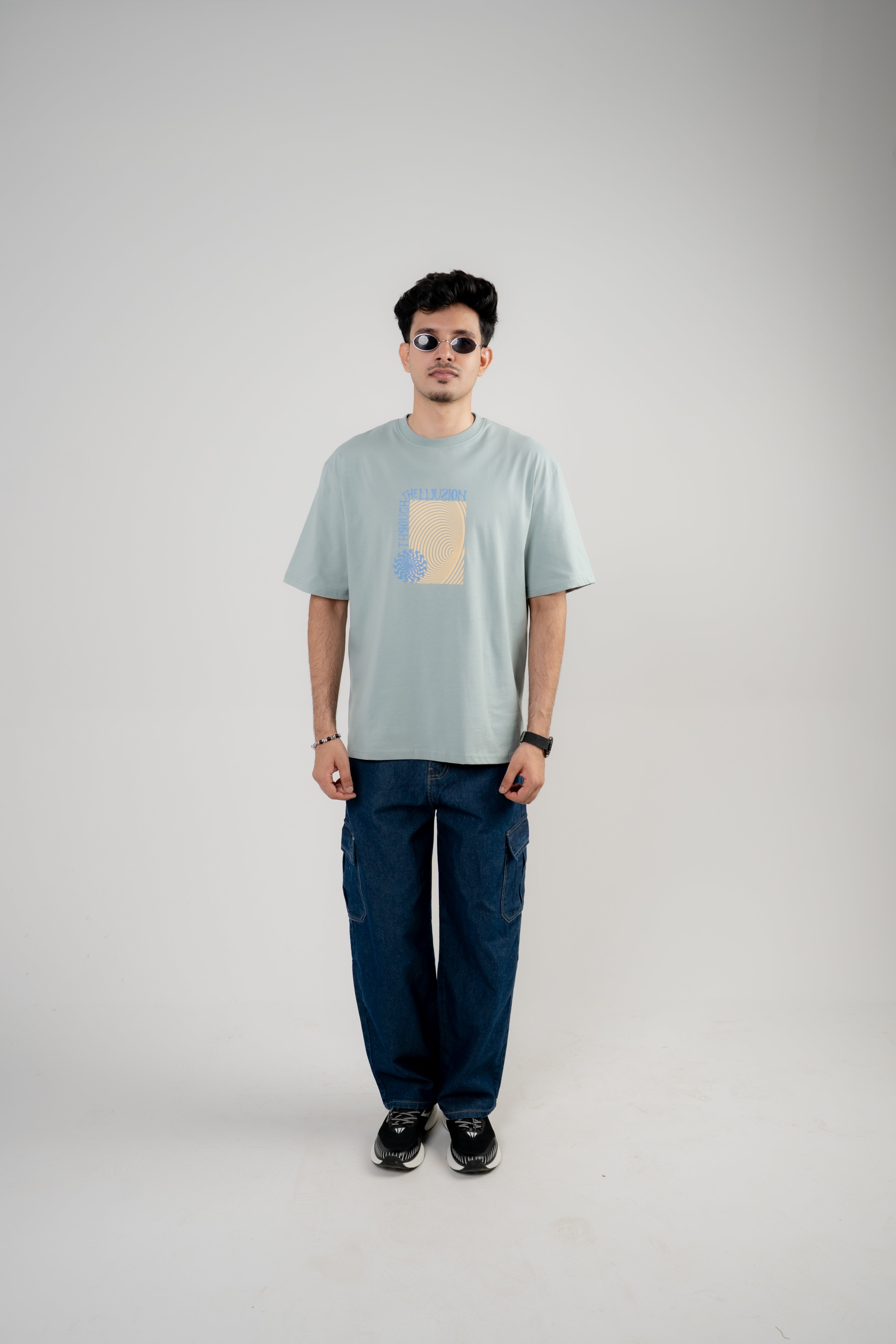 Men's Graphic T-Shirt – Mint Green