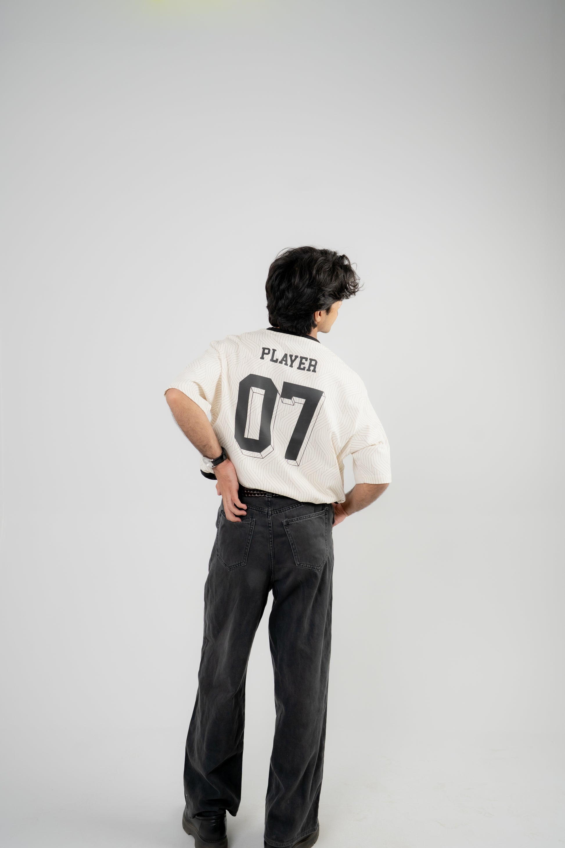 Men's Oversized T-Shirt – Oatmeal